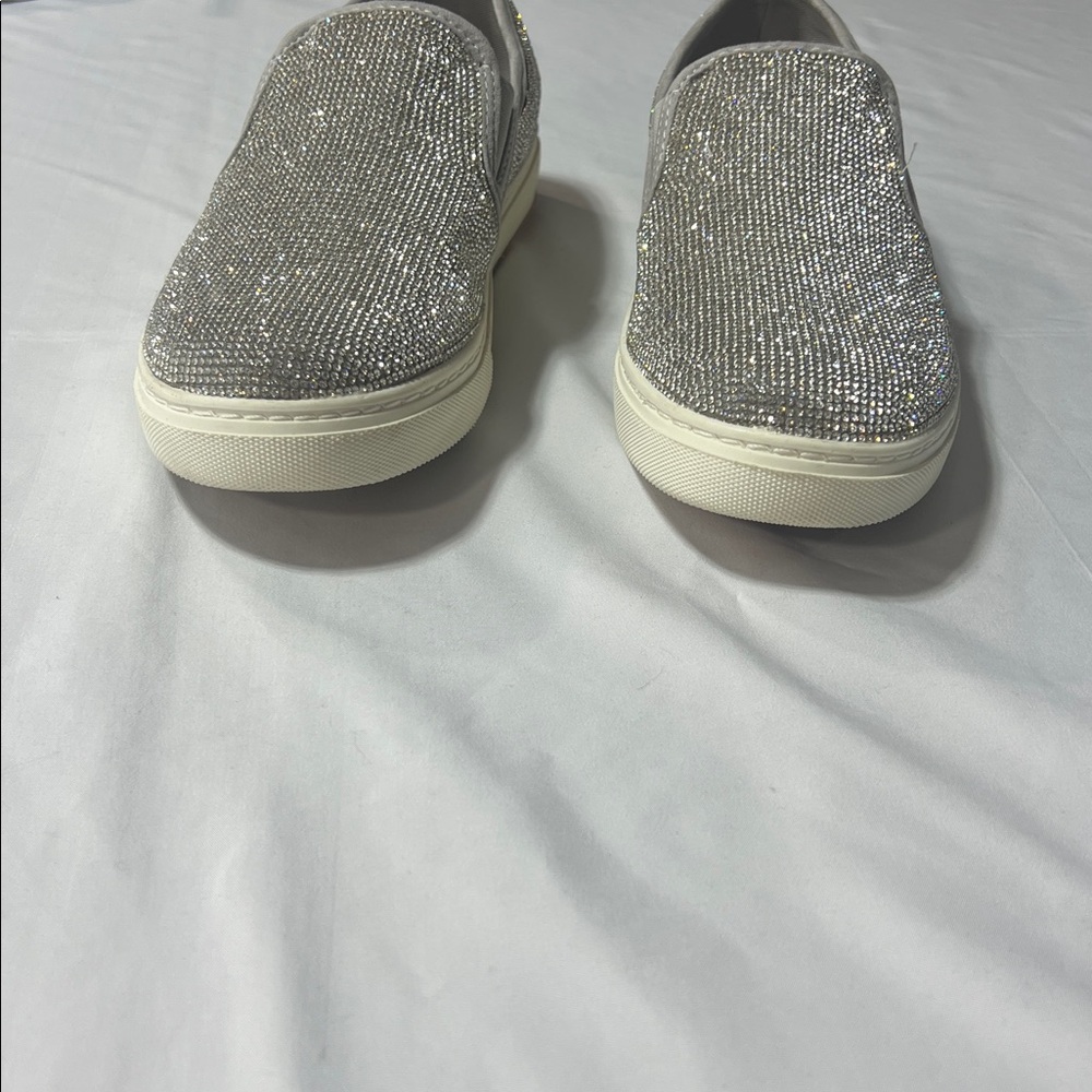 NWOB Steve Madden Coulter-R size 8.5 sparkle slip on shoes - Picture 6 of 7